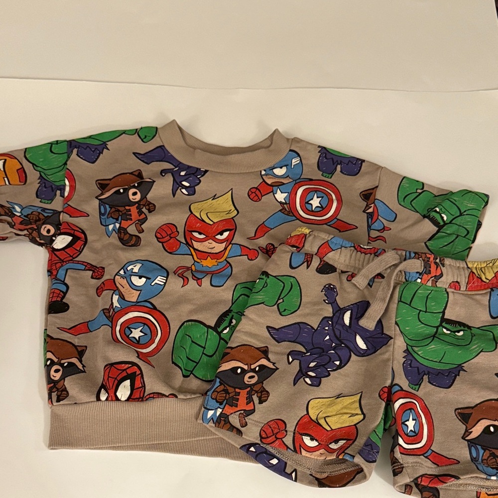 Marvel Superhero Kids Set - 4T